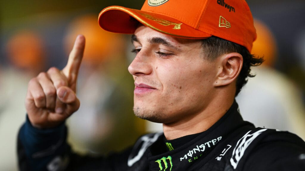 Lando Norris Claims Iconic Number 1 for McLaren