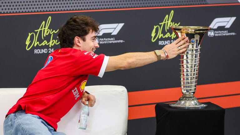 Leclerc Focuses on Winning Abu Dhabi Not Title Battle