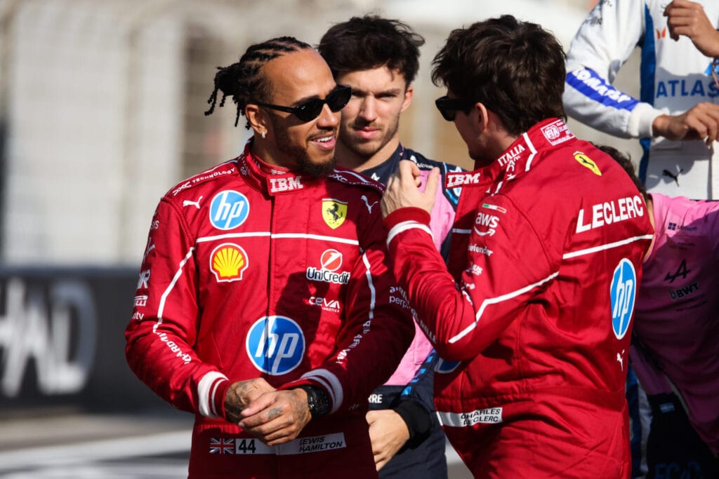 Leclerc on Ferrari Struggles Hamilton's Tough Transition