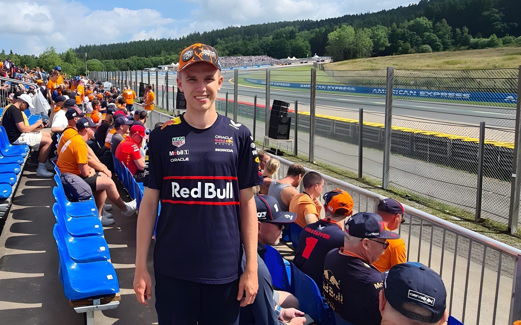 Max Verstappen inspira a fan alemn en GP de Blgica