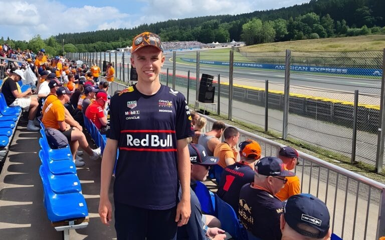 Max Verstappen Inspires German Fan at Spa Grand Prix