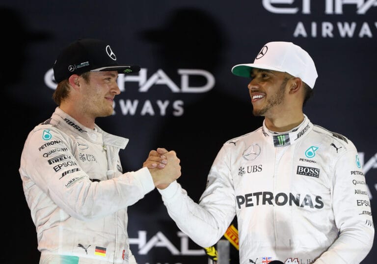 Rosberg revela cmo mejor su relacin con Hamilton