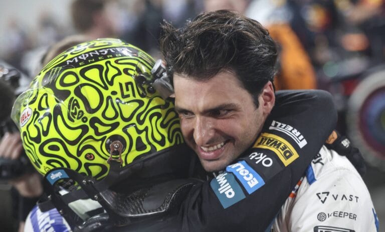 Sainz Praises Norris's Unique Path to F1 World Champion