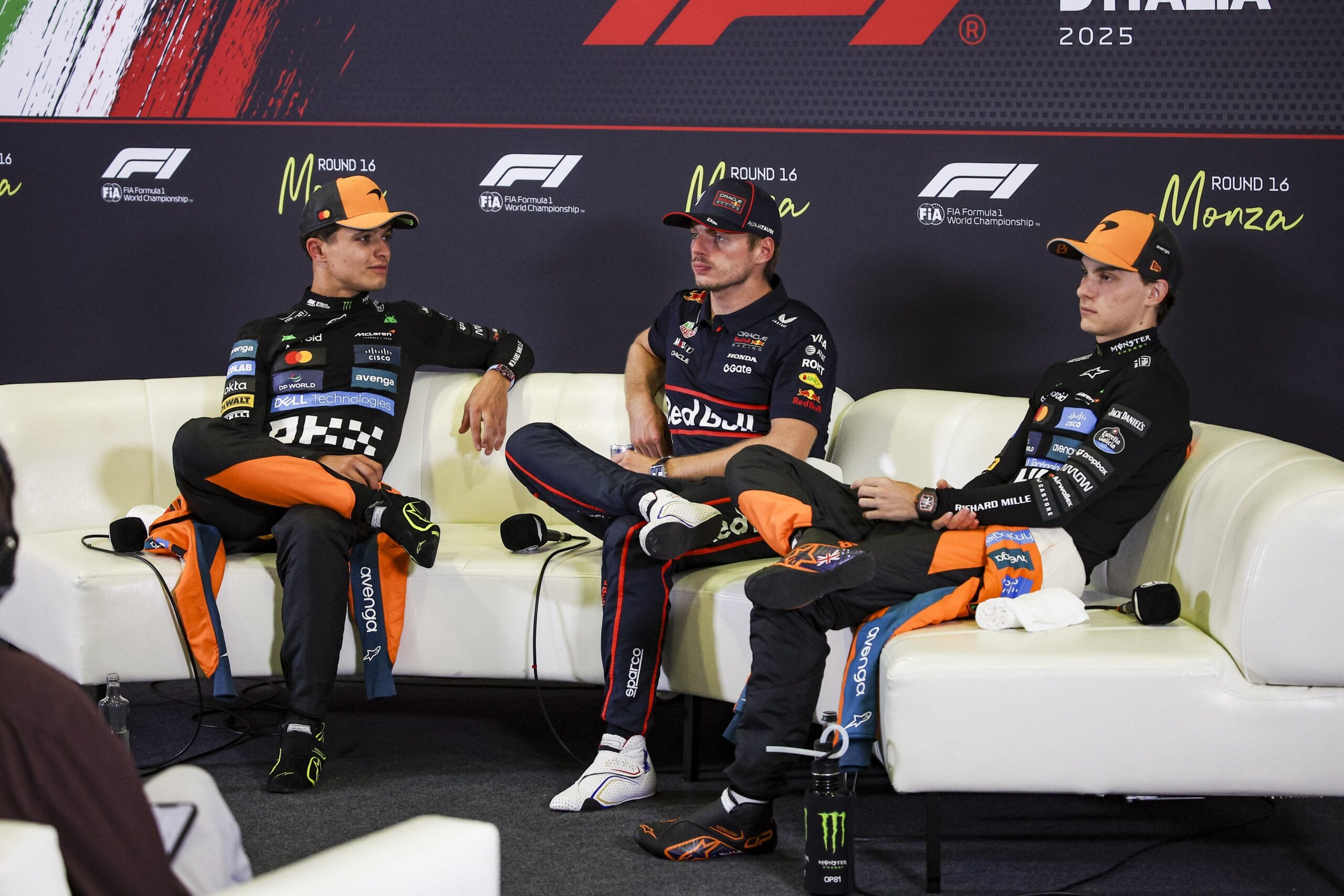 Verstappen brilla en Monza y se burla de McLaren