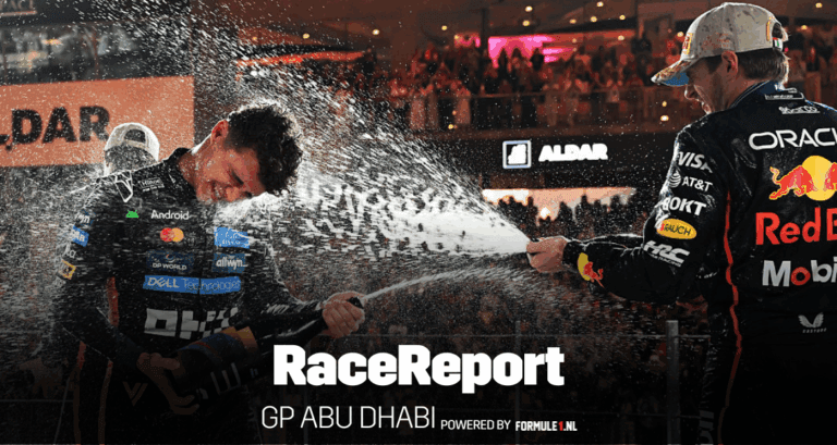 Verstappen gana en Abu Dhabi Norris es campen mundial