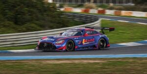 Verstappen Tests Mercedes GT3 at Rainy Estoril