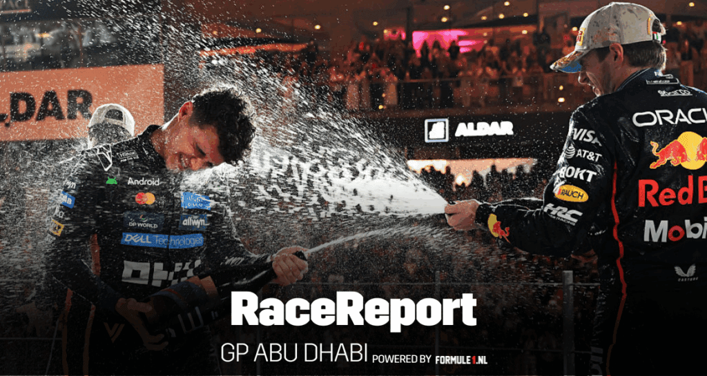 Verstappen Wins Abu Dhabi Norris Secures World Title
