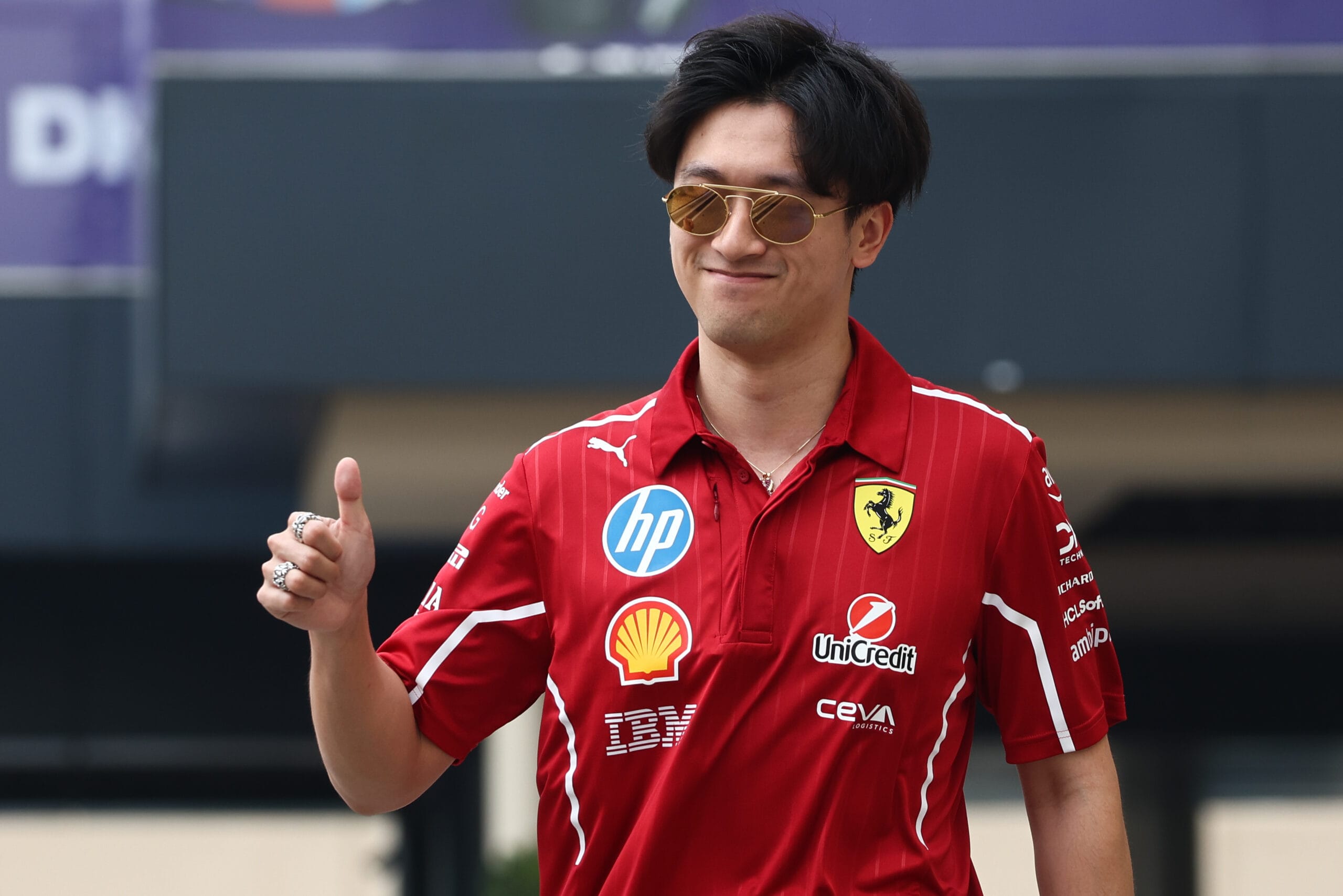 Ferrari se despide de Zhou Guanyu como piloto reserva