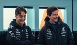 George Russell destaca en pruebas de Mercedes en Barcelona