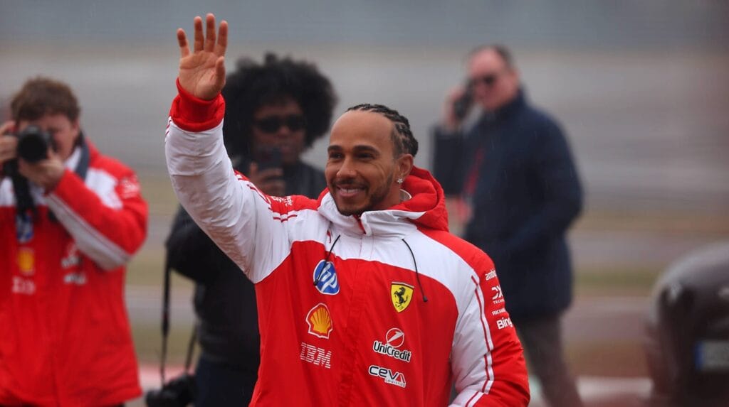 Hamilton Tests Ferrari SF-26 at Fiorano