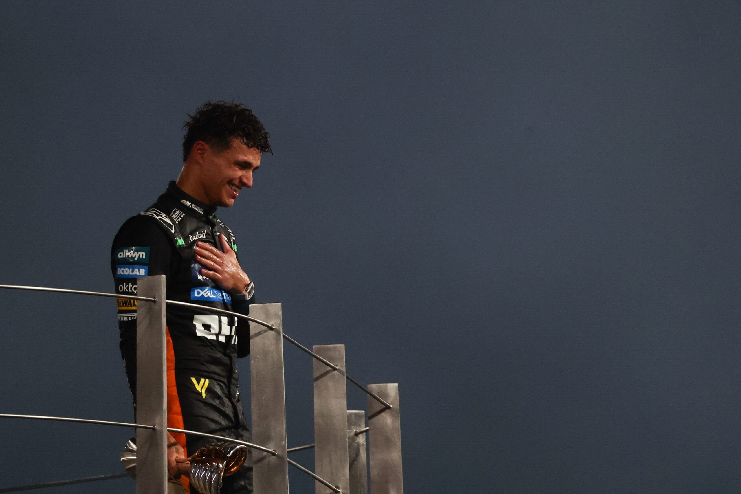 Lando Norris revela emociones tras ganar en Abu Dhabi