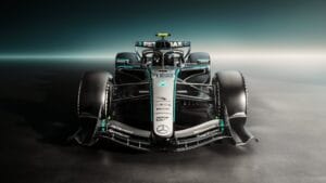Mercedes Unveils W17 Livery with Microsoft Partnership