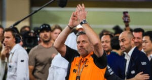 Norris campen tras pica batalla con Piastri y Verstappen