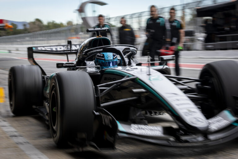 Russell Relieved as Mercedes W17 Ends Porpoising Woes