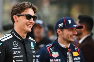 Russell sin miedo al futuro en Mercedes pese a rumores Verstappen