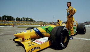 Schumacher's Iconic Benetton B192 Hits Auction Block
