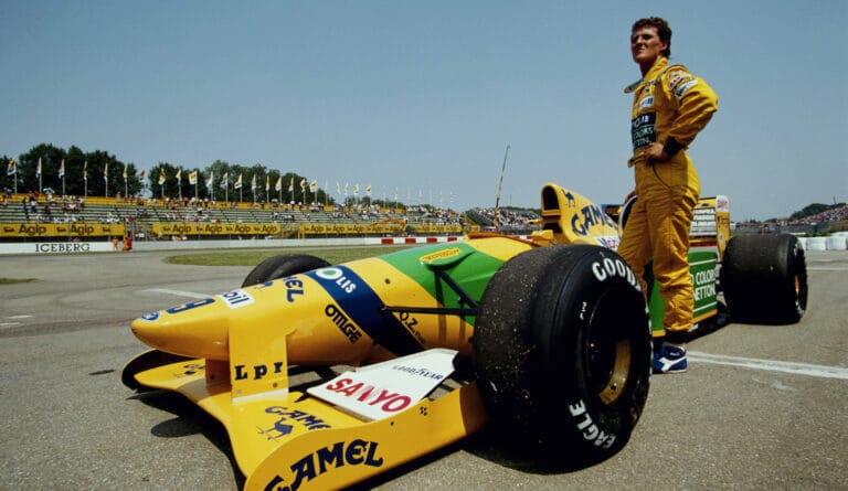 Schumacher's Iconic Benetton B192 Hits Auction Block