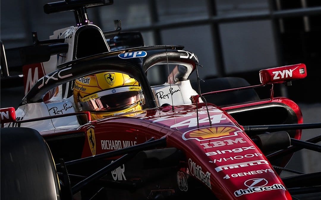 Verstappen y Hamilton brillan en test de Barcelona