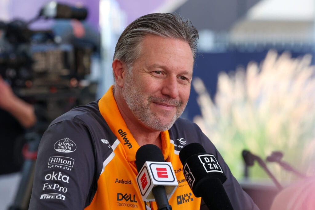 Zak Brown Pushes for F1 Refueling Comeback