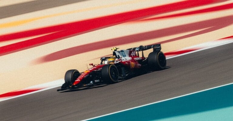 Ferrari revoluciona con alern trasero invertido en Barin