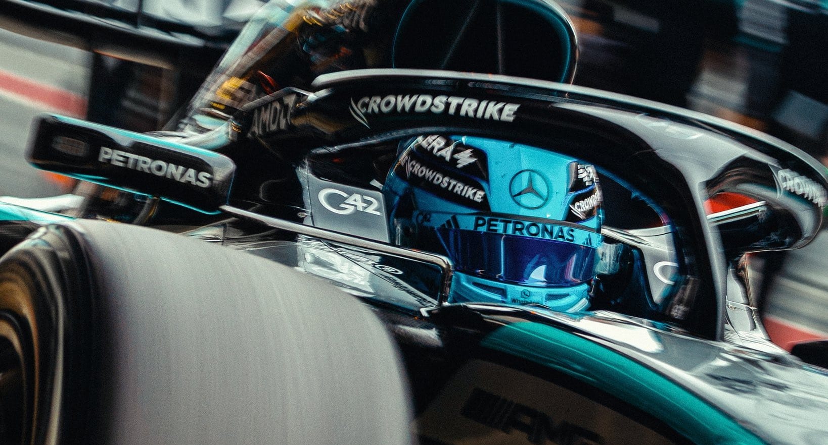 George Russell destaca en el shakedown de Mercedes W17